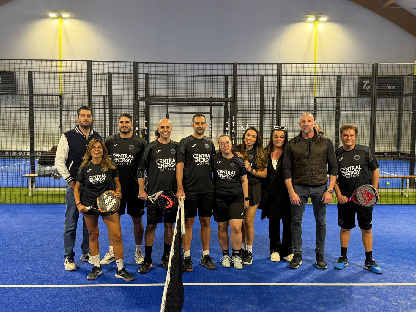 Foto squadra Assisi Bastia Padel Black