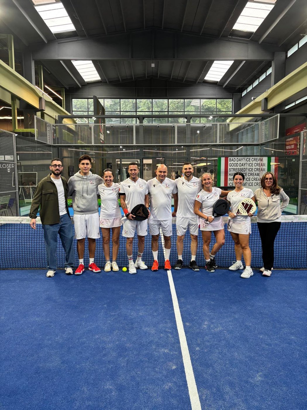Foto squadra Padel Arena Fastweb Black
