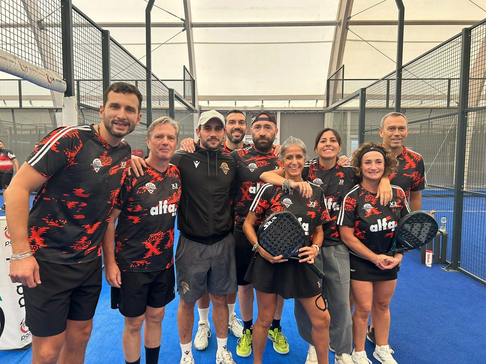 Foto squadra Pro Padel Orange